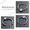 thumbnail image 4 of Paw Pet Funeral Urns Bracelet for Cremation Ashes Holder Memorial Bangle for Dog Cat Cremation Jewelry for Ashes, 4 of 6