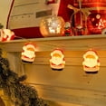 thumbnail image 4 of HOARBOEG Christmas Cute Old Man Small Pendant Lights String Lights Dress Up Props Christmas Tree Layout Hanging Decorations, 4 of 7