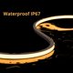 thumbnail image 4 of Tira de luces LED de neón flexible de 1 a 5 m/pieza con carcasa de perfil para empotrar, resistente al agua, IP67, para decoración de exteriores, 4 of 5
