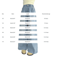 thumbnail image 4 of KAUOD Girls Flare Baggy Jeans Teen Wide Leg Bell Bottom Denim Pants Kids Elastic High Waist Wash Oversized Husky Jean Streetwear, 4 of 9