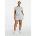 thumbnail image 2 of Joyspun Women’s Pointelle Knit Sleepwear Short, Sizes XS-3X, 2 of 6