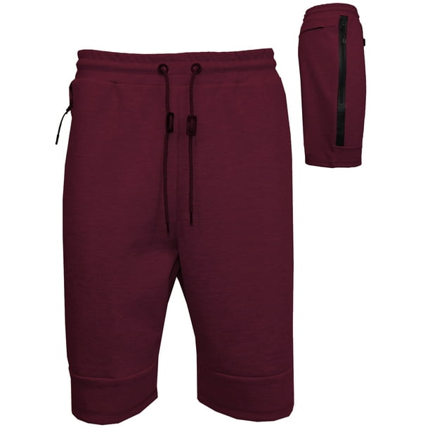 GBH Men's SlimFit Tech Fleece Shorts with Zipper Side Pocket (S2XL