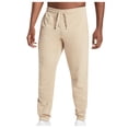 thumbnail image 1 of Afdoent Men's Pants Male Lightweight Knit Slacks Athletic Sweatpants For Men Comfortable, 1 of 7