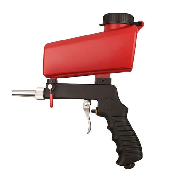EGNMCR Bathroom Accessories Small Handheld Pneumatic Sand Blasting Pot Portable Pneumatic Plastic Spray Alloy Sand Pot Power Tool Accessories Sand blasting pot