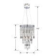 thumbnail image 3 of Crystorama Lighting - Six Light Chandelier - Chandelier - Hudson - 6 Light, 3 of 3