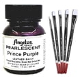 thumbnail image 4 of 1 Oz Angelus Pearlescent Leather Paint 7 Color Set W/ 5 Pc Brush Set, 4 of 8