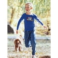 thumbnail image 2 of Kids And Alien On A Rocket Long Sleeve Toddler -Image by Shutterstock,  2 Toddler, 2 of 4