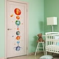 thumbnail image 3 of Wall Stickers for Bedroom Wall Decals for Bedroom Living Room Decorations Cosmic Wall Stickers Background Wall Childrens Room Decoration Wall Decals Self-Adhesive Wall Stickers, 3 of 7