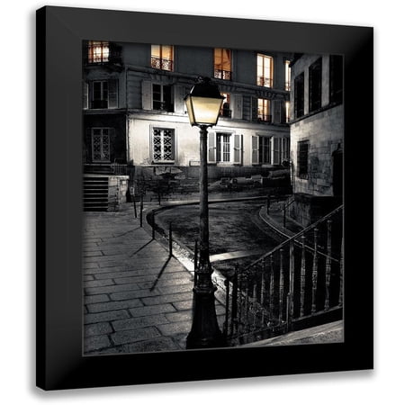 Santamaria, Daniel 12x14 Black Modern Framed Museum Art Print Titled - Le Vieux Paris