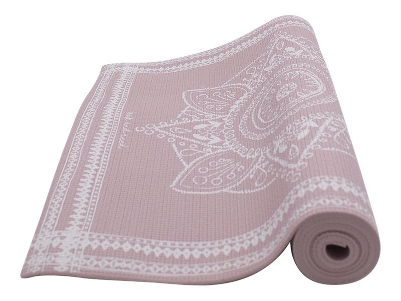 Oak and Reed YM41222MAV Medallion Tapestry Yoga Mat - Mauve