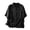 Black Shirts, variant on CAIVO Women's Shirts Vintage Comfortable Casual Loose Solid Color Blouse Half Sleeve Turndown Collar Birthday Summer Back To School Tops