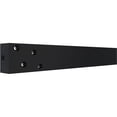 thumbnail image 2 of Ekena Millwork 2 1/2"W x 18"D x 1 1/2"H Hidden Floating Steel Heavy Duty Bracket w/ Flange, Powder Coated Black, 2 of 10