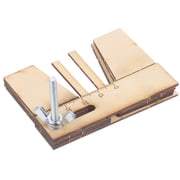 EXHUMKY Wooden Sailing Ship Model Kit, Lightweight Wood Material for Detailed Ship Crafting and Precision Model Building