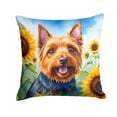 thumbnail image 5 of Anatolian Shepherd in Sunflowers Throw Pillow 14 in x 14 in, 5 of 30