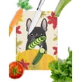 thumbnail image 2 of Caroline's Treasures French Bulldog Thanksgiving Glass Cutting Board Large, 2 of 2