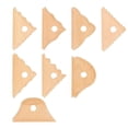 thumbnail image 1 of 8Pcs Pottery Trimming Tools Pottery Ribs Pottery Clay Foot Shaper Tools Beech Wood Pottery Profile Ribs Pottery Supplies, 1 of 5