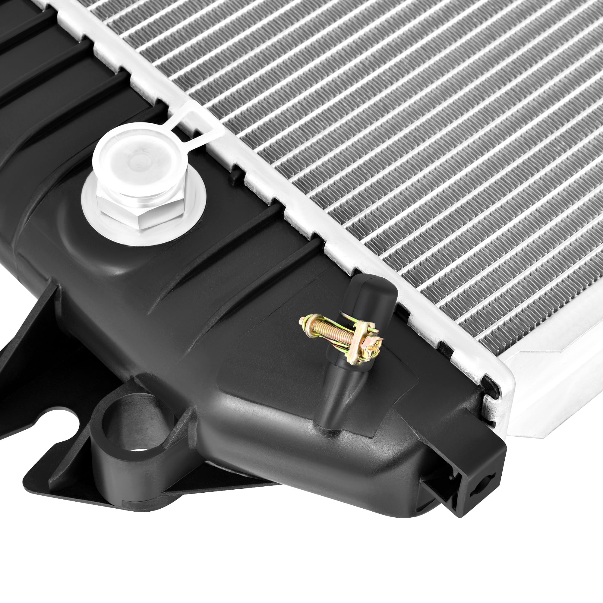 LEDKINGDOMUS Aluminum Radiator for 2006-2010 Chevy Silverado/GMC Sierra 2500/3500 HD Classic V8 6.6L - Direct Fit High Efficiency Leakproof Design