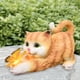 thumbnail image 1 of Jardín LED Luces solares Gato lindo Estatua animal Esculturas Patio de césped Luz solar Hugtrwg Para estrenar, 1 of 7