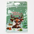 thumbnail image 2 of Christmas Theme Plastic Zip Lock Bags Resealable Bags Self Seal Bags Top Seal Mixed Color 22.6x15.6x0.3cm, 2 of 4