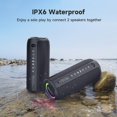 thumbnail image 4 of Altavoz Bluetooth portátil ZEALOT resistente al agua IPX6 40 W negro, 4 of 6
