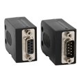 thumbnail image 4 of 2Pcs DB9 Nut Type 9 Pin Male and Female Serial Terminal Connector Module with Black Shell DB9-G-8A DB9-M-8A, 4 of 4