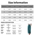 thumbnail image 4 of Women’s Wide Leg Pants Gradient Print Casual Drawstring Waist Beach Pants with Pockets, Loose Fit Lightweight Womens Summer Pants, Green, S, 4 of 7