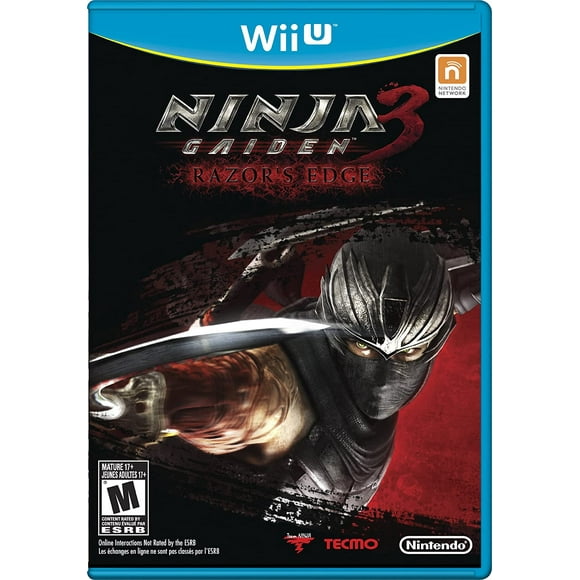 NINJA GAIDEN 3: RAZOR'S EDGE Nintendo wii u