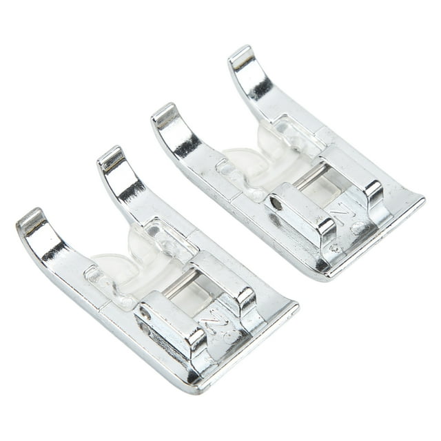 Prensatelas para máquina de coser, 2 piezas Prensatelas para puntada recta Prensatelas para puntada recta Creado magistralmente