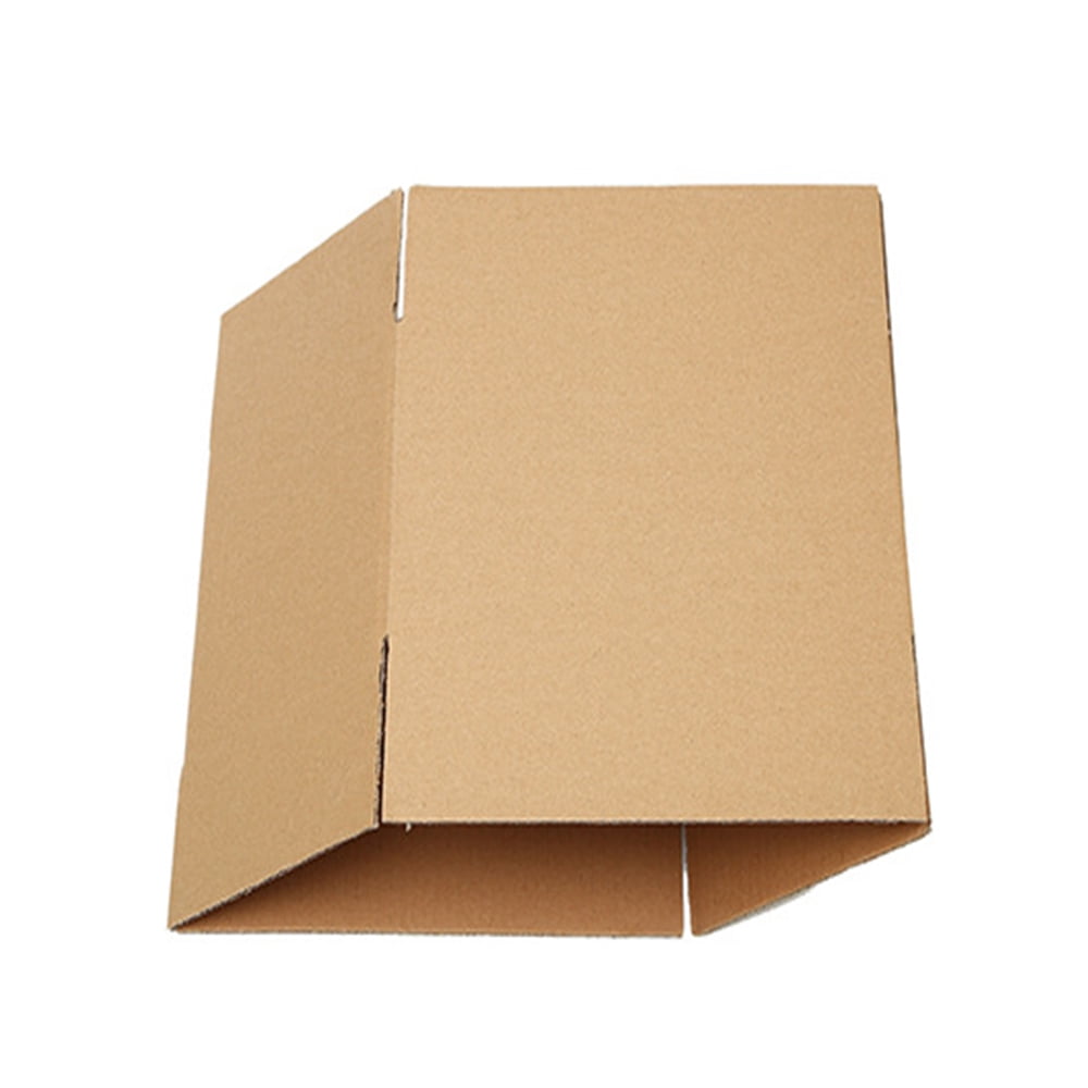 100 Corrugated Paper Boxes, Yellow (8x6x4in/20.3*15.2*10cm)