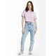 thumbnail image 1 of Mom jeans de mezclilla Juvenil, 6850 (Mezclilla tono claro) azul 11, 1 of 3