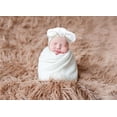 thumbnail image 3 of Dalrosia 3PCS Newborn Baby Bow Knot Turban Hat Infant Toddler Hospital Hat Cotton Head Wrap Beanie Cap, 3 of 4