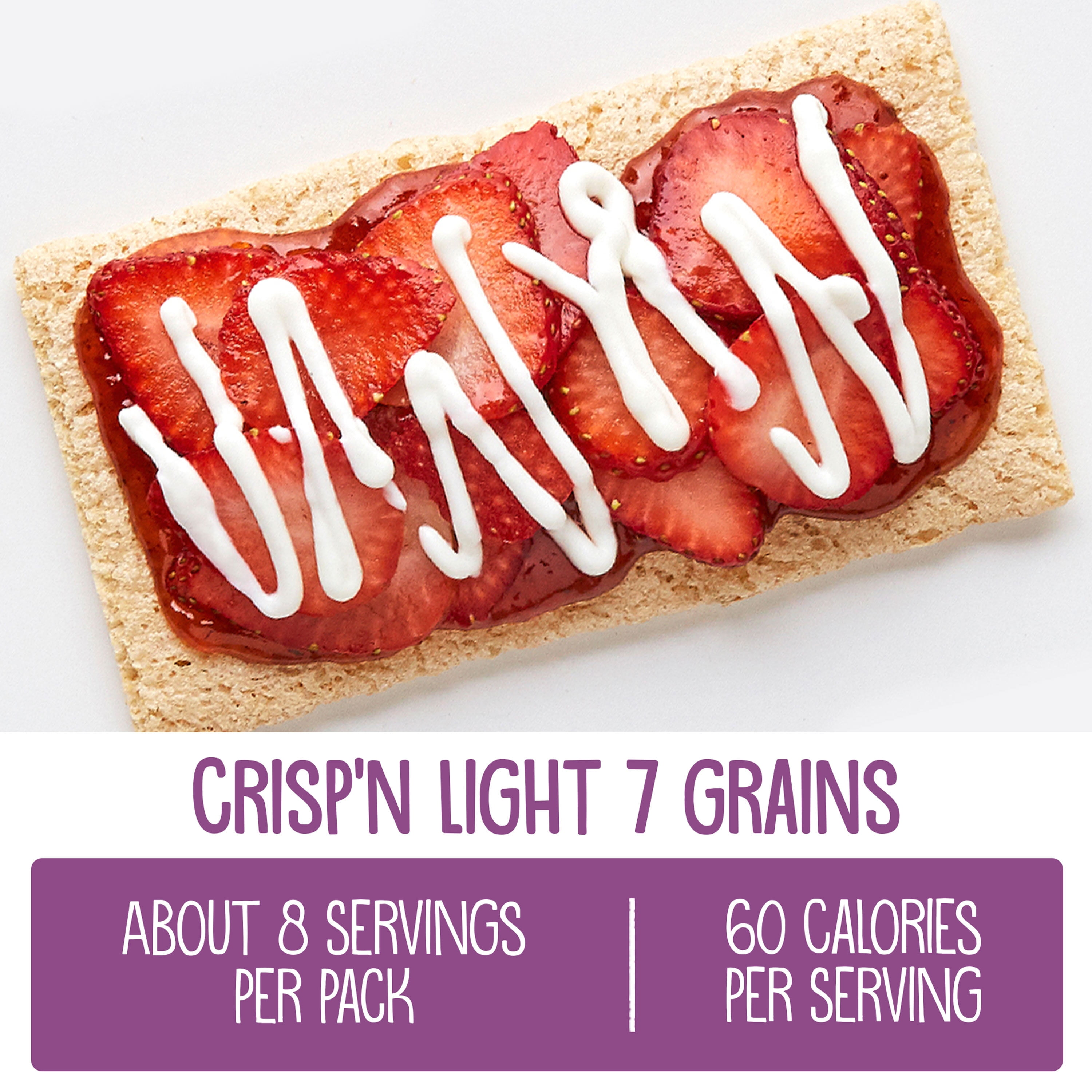(6 pack) WasaÂ® Crispân Light 7 Grains Crispbread Crackers 4.9 oz