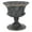 Black, variant on Qumonin Metal Urn Planter for Home Garden Decor