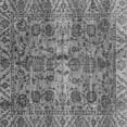 thumbnail image 1 of Ahgly Company Indoor Square Abstract Gray Modern Area Rugs, 8' Square, 1 of 4