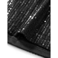 thumbnail image 6 of Lamuusaa Women's Summer Mini Sequins Skirts Shiny Sequined Holiday Short Skirts for Party, 6 of 7