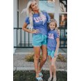 thumbnail image 4 of ABPHQTO Camiseta con estampado de leopardo de EE. UU. para mujer, 4 of 5