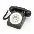 thumbnail image 4 of El mejor diseño, teléfonos antiguos europeos antiguos, teléfonos con cable, teléfono fijo Retro americano antiguo, miniteléfono doméstico, 4 of 4