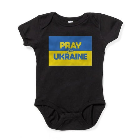 

CafePress - Pray For Ukraine Body Suit - Cute Infant Bodysuit Baby Romper - Size Newborn - 24 Months
