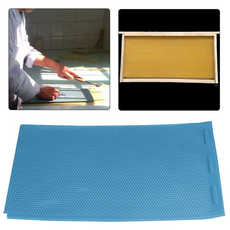 Beeswax Sheet , 5.4mm Sturdy Beeswax Sheets For Candle Making 