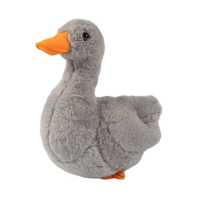 Juguete de peluche de animales, muñeco de peluche de encantador animado abrazando animales de peluche, juguete de peluche para año Nuevo, Día de Gris