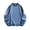 Blue, variant on Chiccall Mens Cotton Fleece Sweatshirts Plus Size Crew Neck Raglan Long Sleeve Sweat Shirts Casual Comfy Athletic Colorblock Sweatshirts