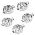 thumbnail image 2 of 5 piezas de filigrana flor colgante grabado niñas mujeres joyería de San Valentín DIY joyería hecha Plata, 2 of 9