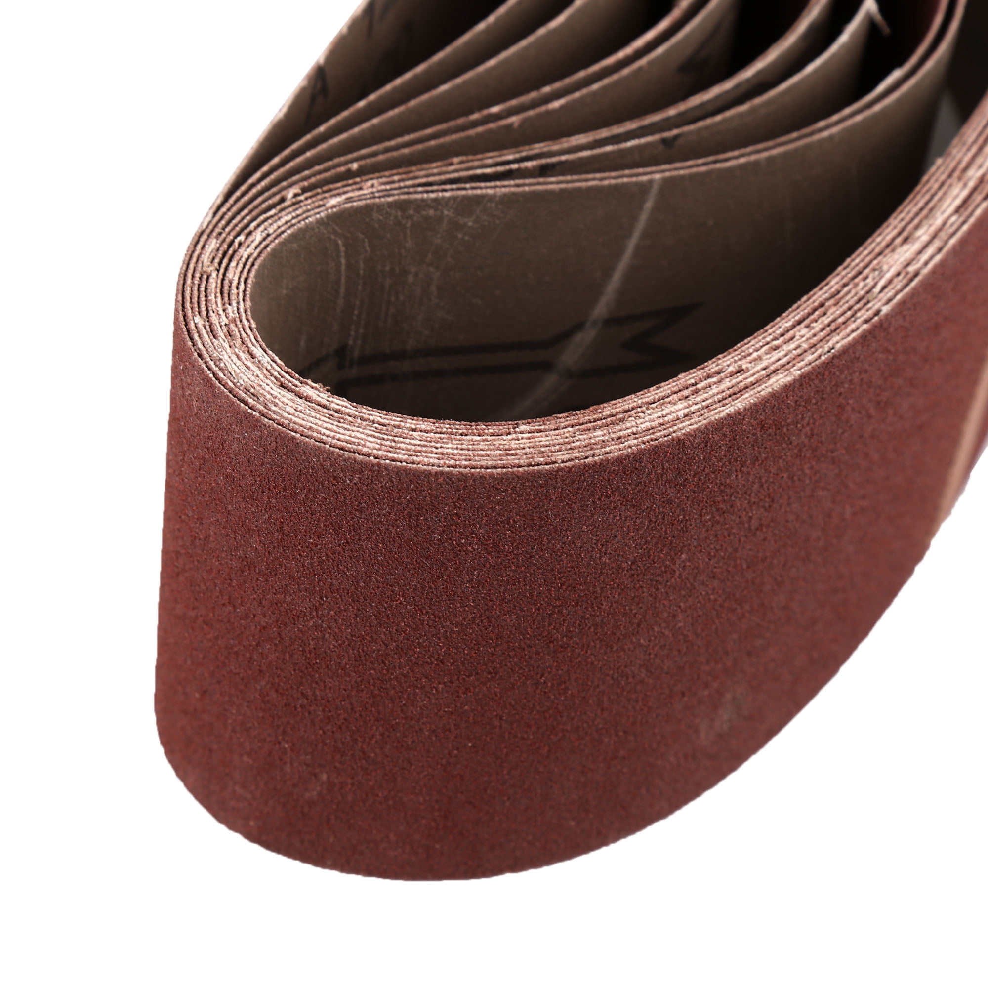 Unique Bargains 10 Piece 3"x21" Aluminium Oxide Sanding Belts 120 Grit for Wood Grinding