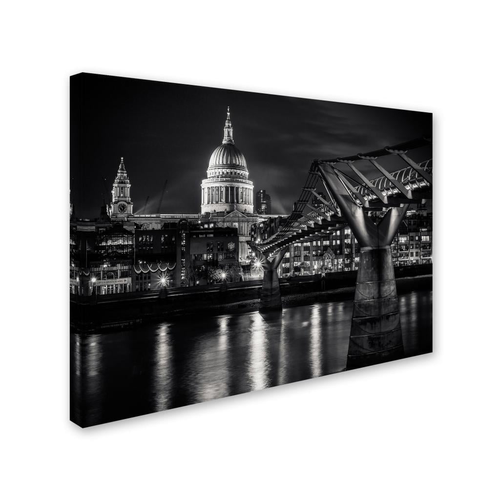 Trademark Fine Art "Letters From London" Canvas Art by Giuseppe Torre