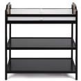 thumbnail image 6 of Suite Bebe Brees Changing Table in Black and Brownstone Finish, 6 of 7