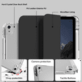 thumbnail image 4 of Kenke Case Compatible with iPad (A16) 11th Generation 11 inch 2025, iPad 10th Generation 10.9 Inch 2022 with Pencil Holder, Detachable Cover with Clear Hard Back Shell, Auto Sleep/Wake, Black, 4 of 10