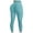 Sky Blue, variant on Tejiojio Clearance Women's Bubble Hip Lifting Exercise Fitness Running High Waist Yoga Pants