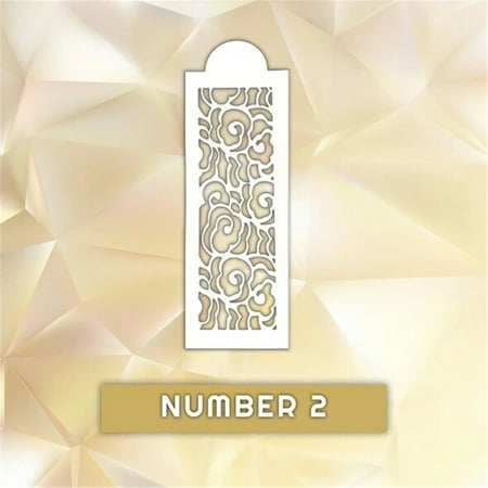 

Josdec Printing Mold Diy Retro Totem Hollow Spray Flower Template Cake Lace Decoration