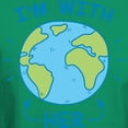 thumbnail image 3 of CafePress - I'm With Her Dark T Shirt - Men's Classic Graphic Cotton T-Shirt, 3 of 4
