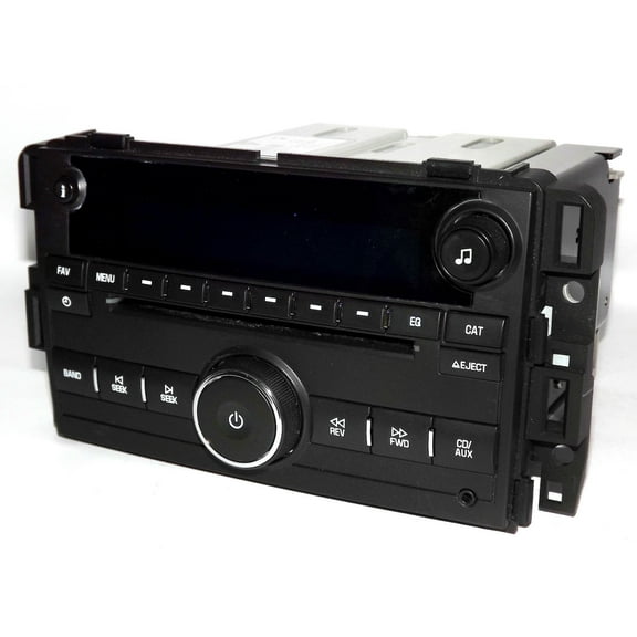 Restored GMC CD and Radio Car In-Dash Unit, 8 in (Refurbished)